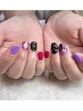 ウィズ ユー(with U produce by Megumi Ohara)/持ち込みデザインネイル