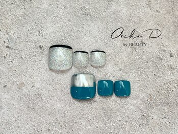 オーキッド バイ ビューティー(OrchiD.by BEAUTY)/【フット】親指2本アート