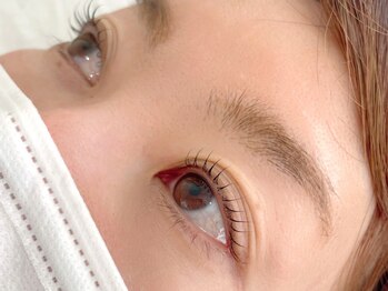 シェリー プラス(Cherie..+)の写真/【ナチュラル綺麗】自まつ毛が伸びたような透明感のある目元へ**パリジェンヌ ￥5000[富木/高石/堺/和泉]