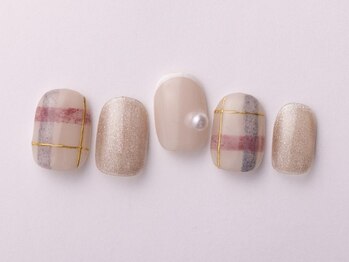 アイネイルズ 恵比寿店(I nails)/オフィスピンクチェック10140円