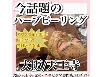 アルムダアクア 天王寺店(Aleumda AQUA)/ハーブピーリング/大阪/天王寺