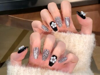 モアグラム 池袋東口店(More Glam)/チェックネイル