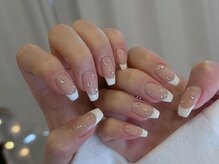 ランド ネイル 博多(LAND)/WhiteFrench♪＿Erii