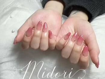 ミドリの写真/【ジェルオフ無料☆ワンカラー(パーツ2個）¥3980】シンプルなデザインも、最旬のアートもお得に楽しめる♪