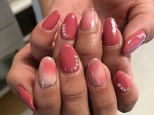 シャイニーネイル(Shiny nail)/ニュアンスとパールストーン