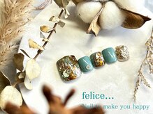 ネイルサロン フェリーチェ 東川口店(Felice)/【定額フットネイル】¥8500