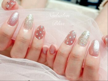 ネイルサロンブリス(nail salon Bliss)の写真/パラジェル取扱★圧倒的コスパ&センス◎一味違うdesignを【30種類から選べるシンプルアートコース¥5500】