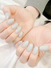 エクラ(eclat)/ちゅるん系ワンカラーネイル☆