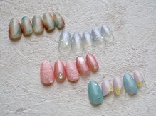 カトルナフ(quatre fois neuf)の雰囲気（モチにこだわったジェルネイルコースもお気軽にご相談ください＊）