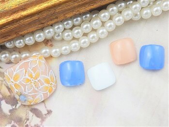 ネイルズガッシュ 蒲田西口店(NAILsGUSH)/＊スプリングフラワー＊