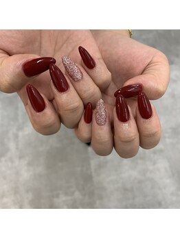 アンダーバーホワイト 大阪上本町店(_WHITE)/ボルドーワンカラー