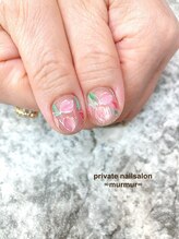 プライベート ネイルサロン マーマ(murmur)/フラワーネイル