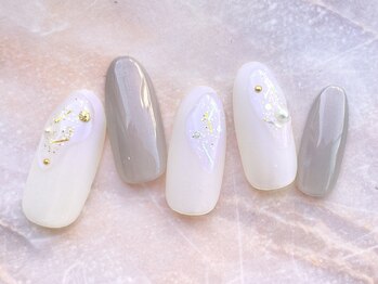 ネイル サロン ターラ 吉祥寺(nail salon Tara)/ニュアンスぷっくりマットネイル