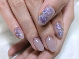 ぷっくり紫陽花
