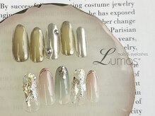 ルーモス 北堀江店(Lumos)//ミラーネイル/シェルネイル