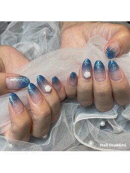 ネイル ウサミミ(Nail UsaMimi)/ラメグラ