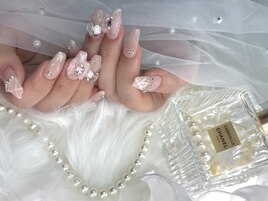 大人ワンホン系ネイル