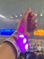 ネイルステーション 松坂屋名古屋店(NAIL STATION) 法ロックのライブによく行きます!