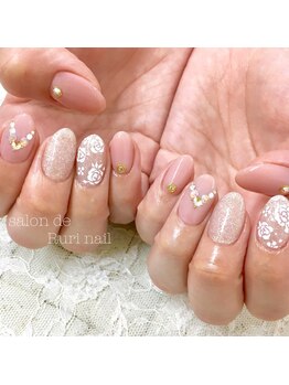 サロンドルリネイル(salon de Ruri nail)/◎ローズ＊ペイント
