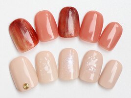 シンプルニュアンスネイル