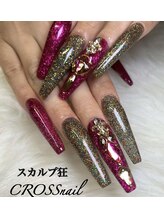 クロスネイル 渋谷店(CROSS nail)/ラメとビジューネイル
