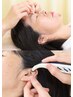 【小顔/痩身/眼精疲労/自律神経】美容鍼+耳ツボ+骨盤矯正　40分　12000円→