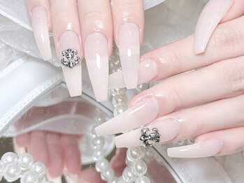 リンドネイル バイ モカ アンド ララ(Lind nail by moca and LaLa)/【mizuki】ちゅるんワンカラー