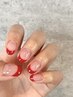 【HAND】パラジェル　初回オフ無料☆王道フレンチネイル¥8,500