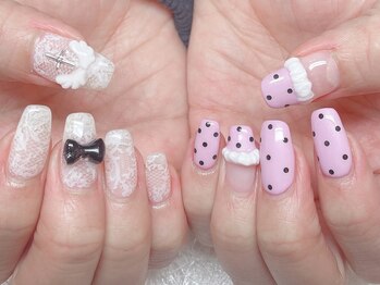 レアネイル 新宿(le'a nail)/持ち込みデザインネイル