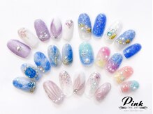 ネイルコレクション ピンク(Nail Collection Pink)の雰囲気（アート量で選ぶ定額コース¥7990.8990.9990大人気♪約150種有り）