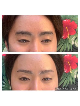 るりはな/メンズアイブロウ1