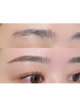 アイブロウメニューがあるサロン