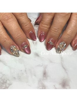 クリエネイルスペース 伊勢店(Crie Nail Space)/埋め尽くしネイル