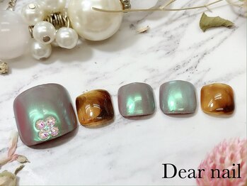 ディア ネイル(Dear nail)/ミラー×べっ甲