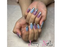 ジュリーネイル 所沢店/ガラスフレンチ