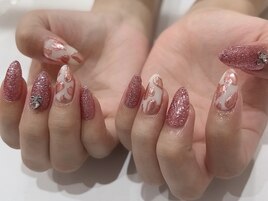 ピンクミラーデザイン◎