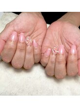 ウィズ ユー(with U produce by Megumi Ohara)/持ち込みデザインネイル