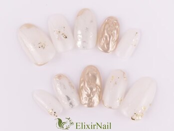 エリクサーネイル 神田(Elixir Nail)/シンプル / クーポン使用