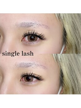 トータルビューティーサロン カラット(total beauty salon KARAT)/シングルラッシュ