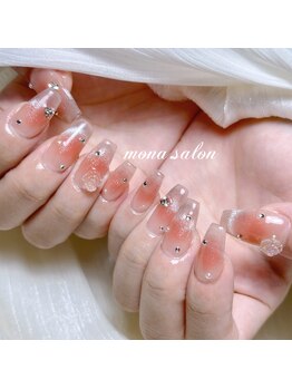 モナサロン(Mona salon)/大人気チークマグネットネイル