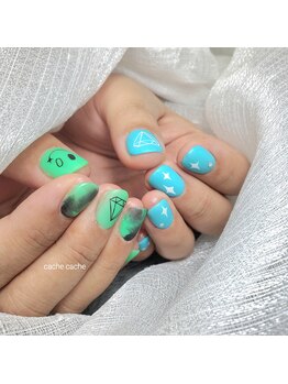 カシュカシュ/LIVEネイル