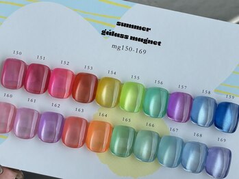 クレイ(clay.)/enoi ガラスマグネットネイル