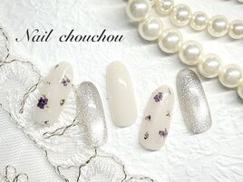 押し花ネイル☆9000円