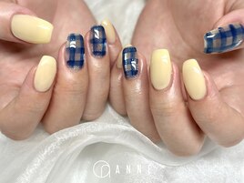 チェックネイル
