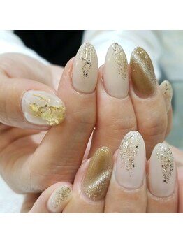 ルクール(Le Coeur)/マグネット＆キラキラネイル