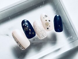 冬☆結晶ネイル
