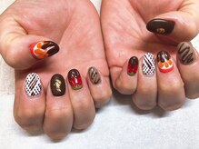 モレリア(morelia)/バレンタイン　チョコネイル