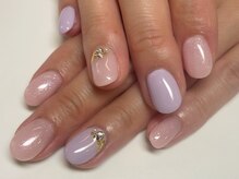 ビューティーサロン スタイル 三宮店(STYLE)/ワンカラー/ラメグラコース