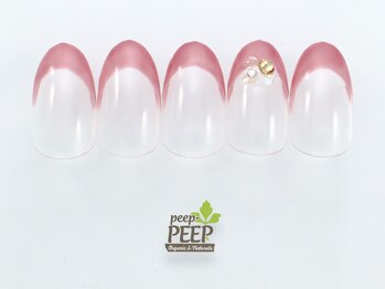 ピッピ 白金台店(peep PEEP)/フレンチ+選べる1本アート