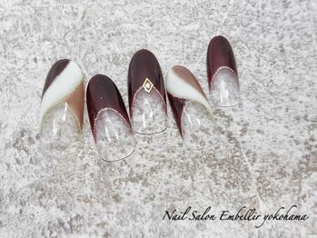 アンベリール 横浜店(Embellir)/(1833)プッチ風ネイル